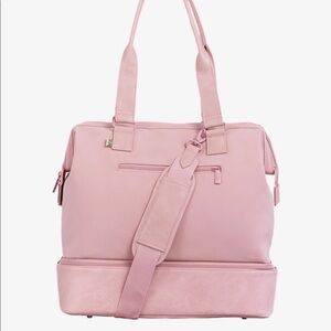 BEIS Mini Weekender in Atlas Pink